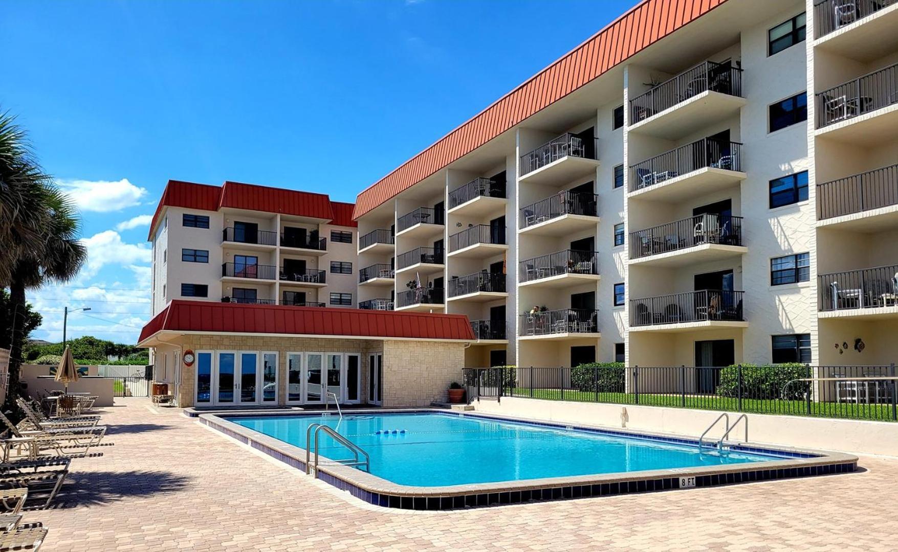 507- Ocean View 2 Bedroom Top Floor New Smyrna Beach Exterior foto